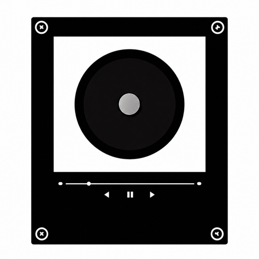 Musikplayer Magnet - Ohne Drehfunktion