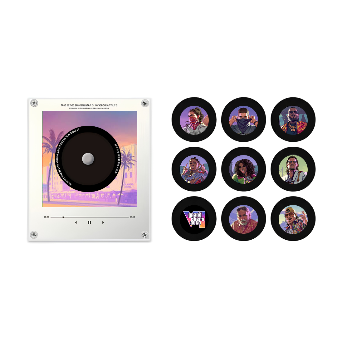 Musikplayer Magnet GTA - Mit Drehfunktion