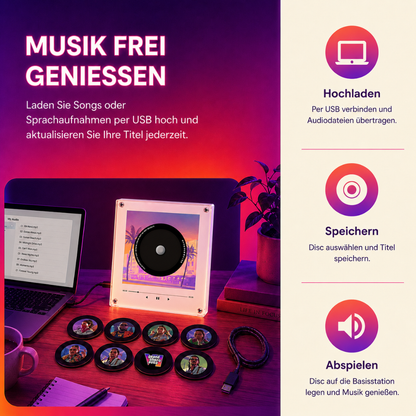 Musikplayer Magnet GTA - Mit Drehfunktion